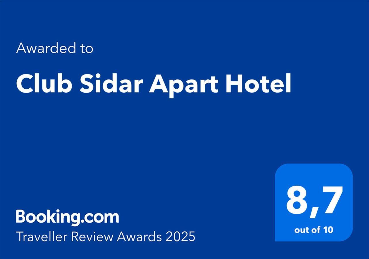 Club Sidar Apart Hotel Alanya Exterior photo
